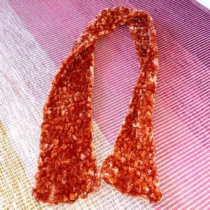 Breast cancer awareness handmade scarf